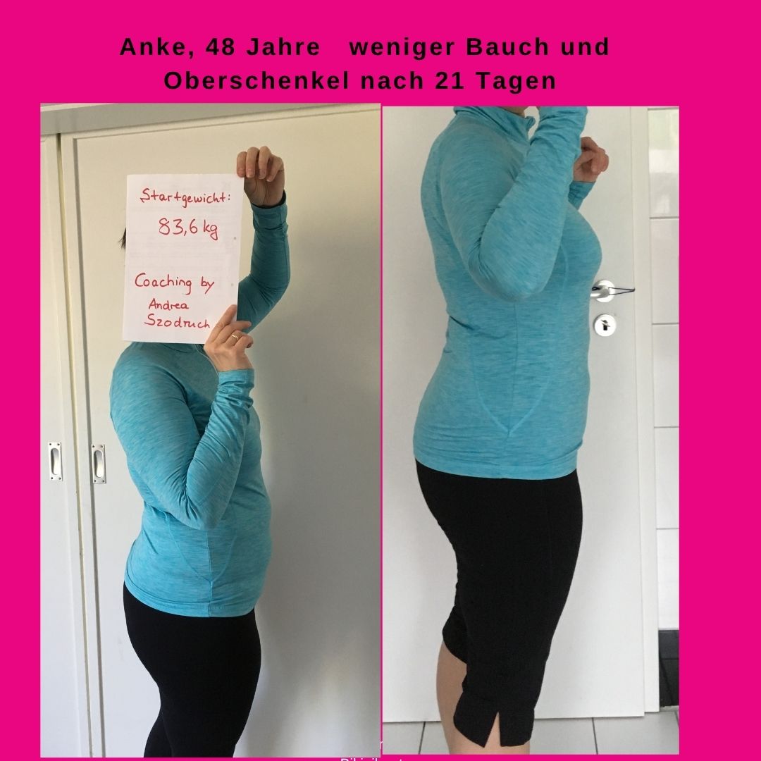 Anke 48 Jahre Transformation 21 Tage