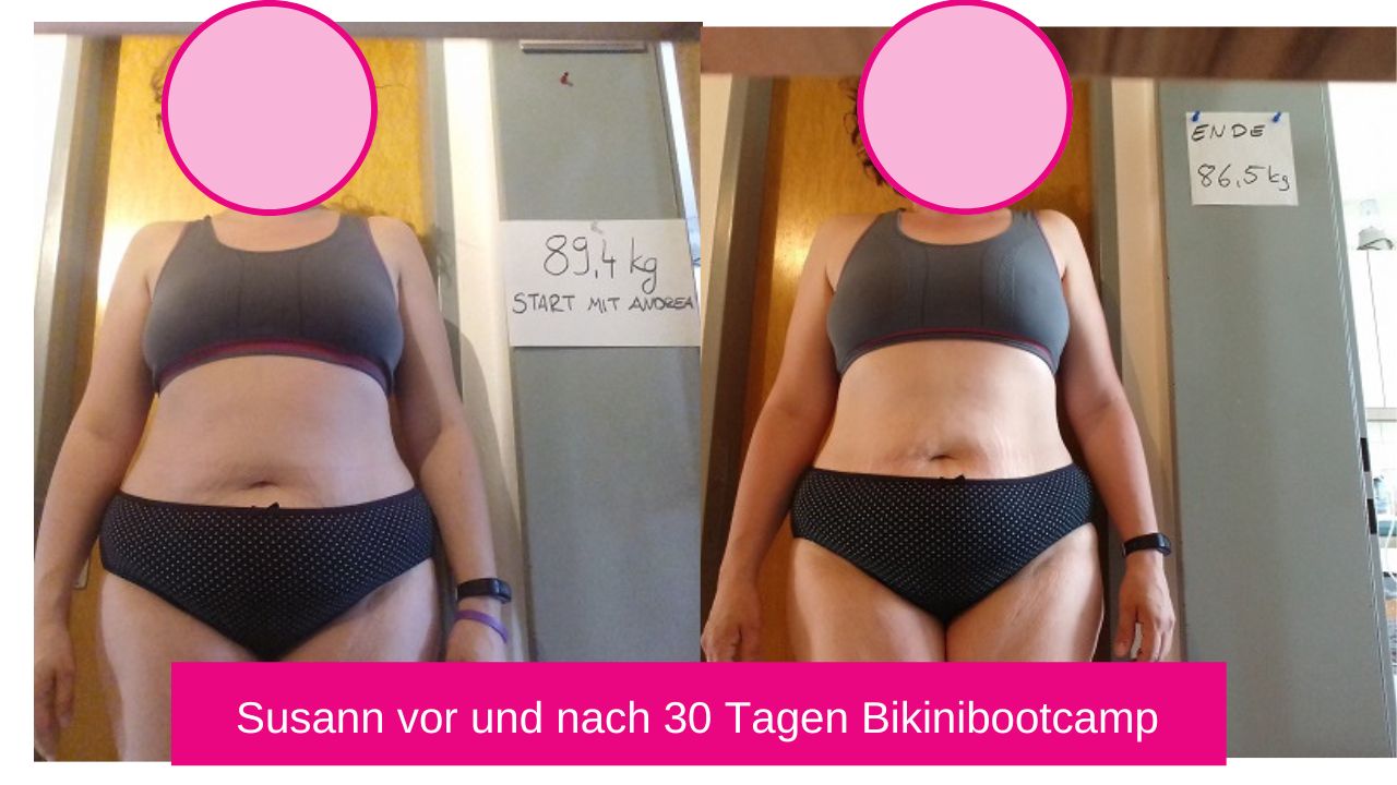 Susann Transformation Bikinibootcamp